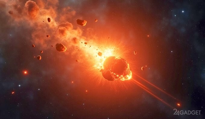 Учёные NASA задумались о ядерном ударе по угрожающему Луне астероиду