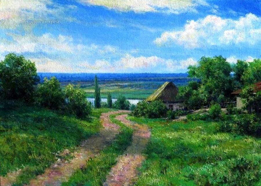 Пейзажи Андрея Огурцова