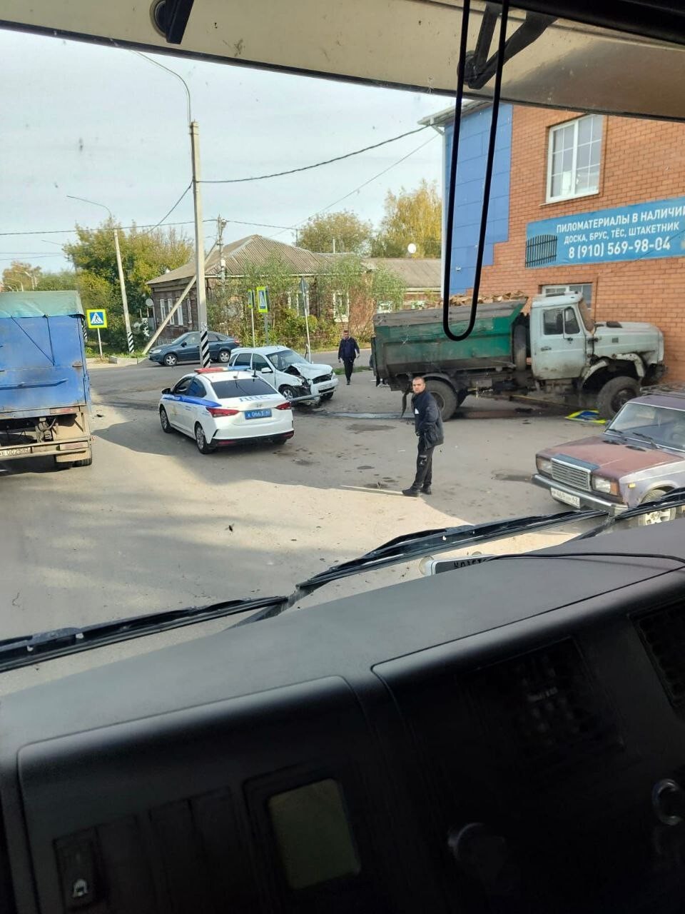 ДТП в Рязанской области "Дрова прибыли по адресу"