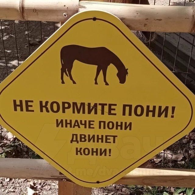 Смешные и доходчивые предупреждения в зоопарке