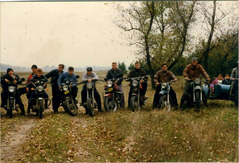 Закрытие мотосезона, 1996 год.