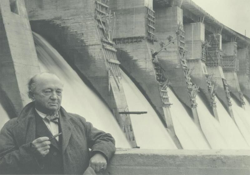 Хью Купер – американский инженер, главный консультант по строительству Днепростроя. 1930 год. Запорожье.