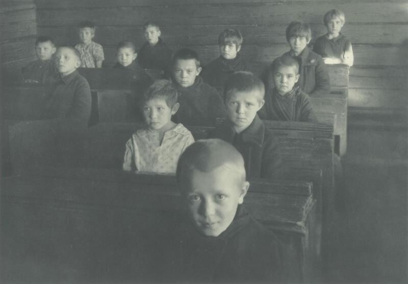 Школа. 1932 год. Московская область, Коломна.