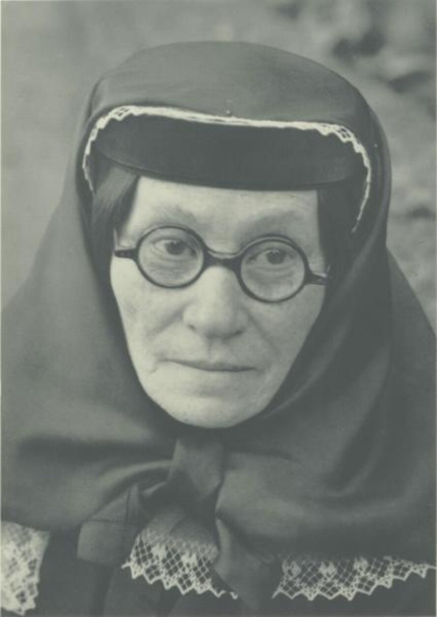 Екатерина Джугашвили – мать Иосифа Сталина. 1932 год. Тифлис.