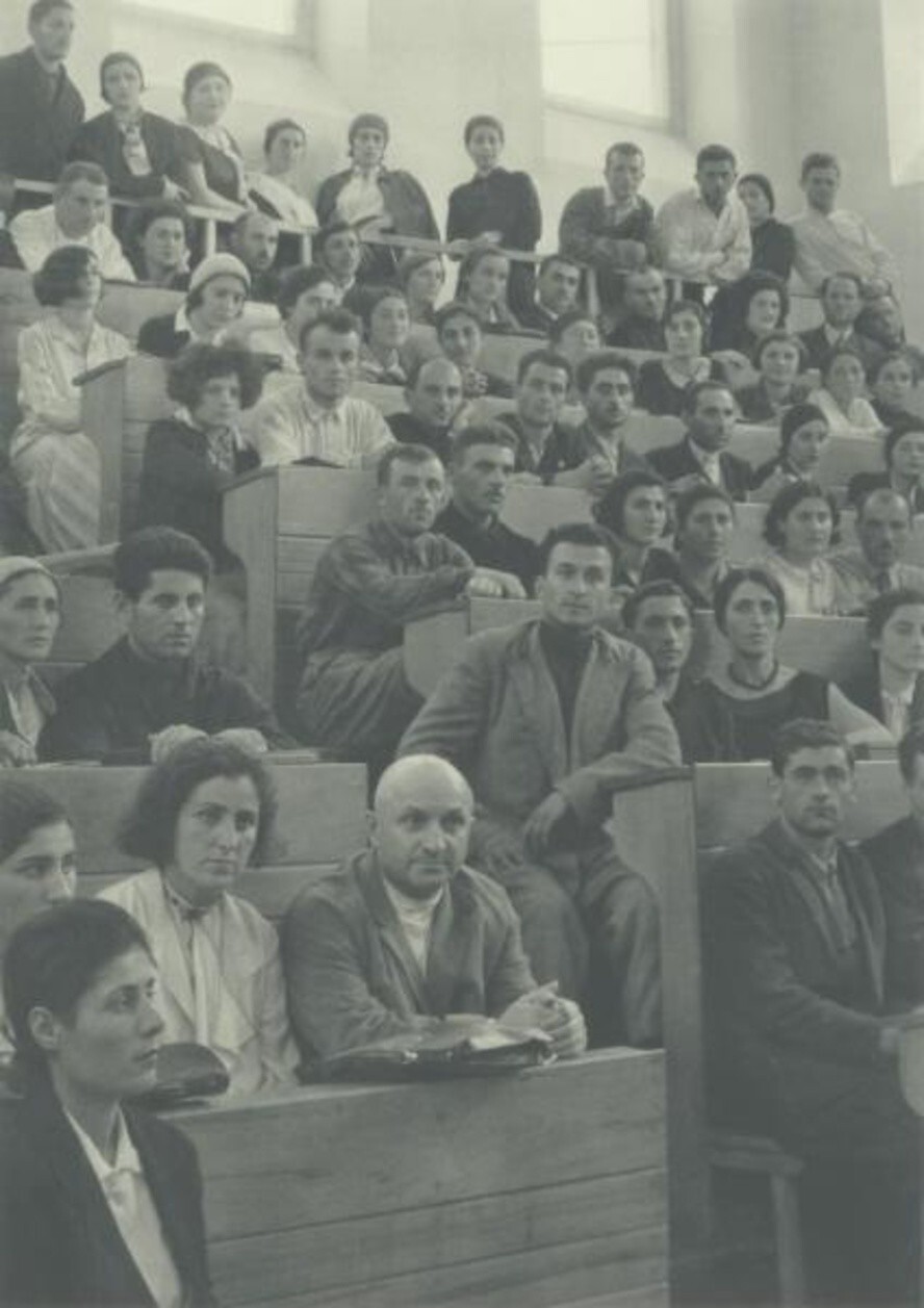 Студенты медицинского факультета. 1930–1932 годы. Тифлис.