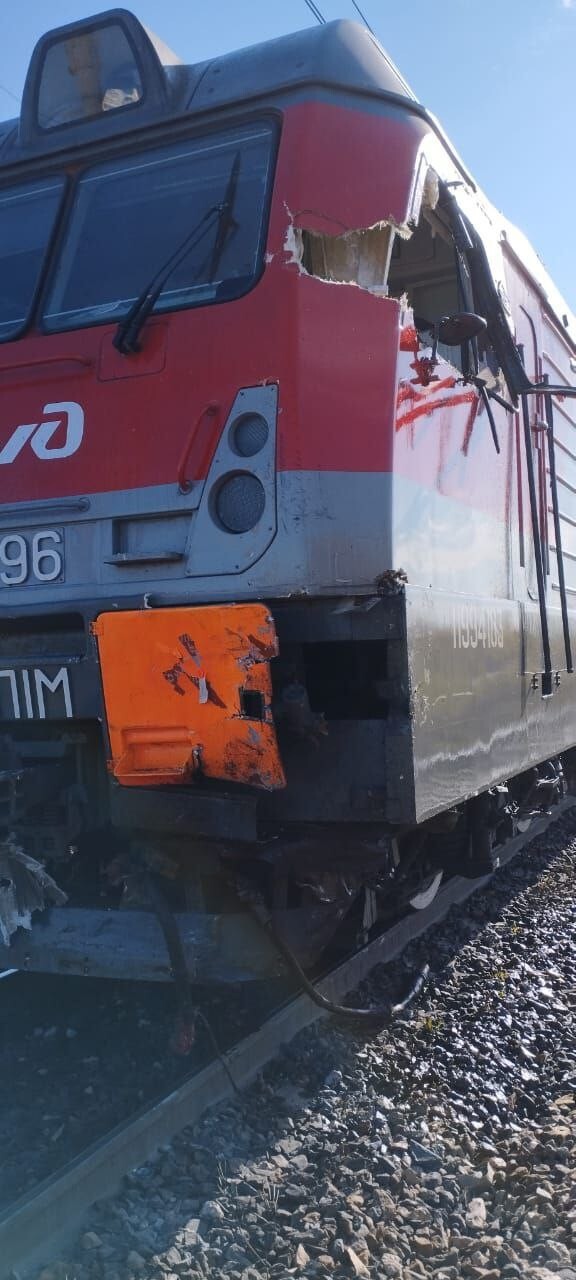 Дтп на переезде в Татарстане "Это он удачно вышел из кабины"
