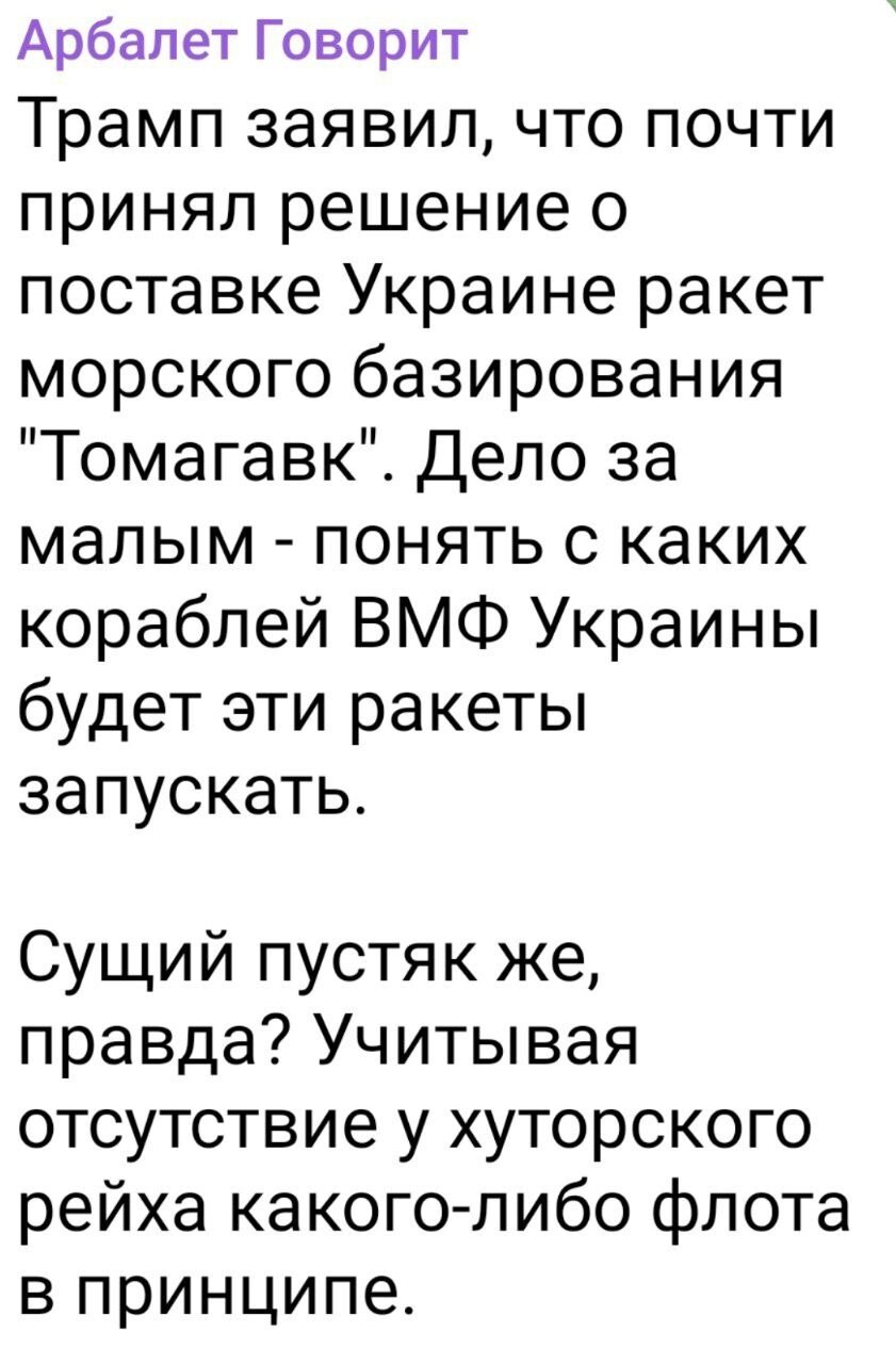 Лишь о политике