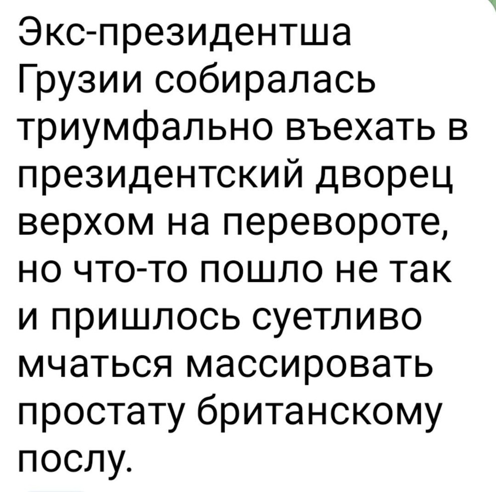 Лишь о политике