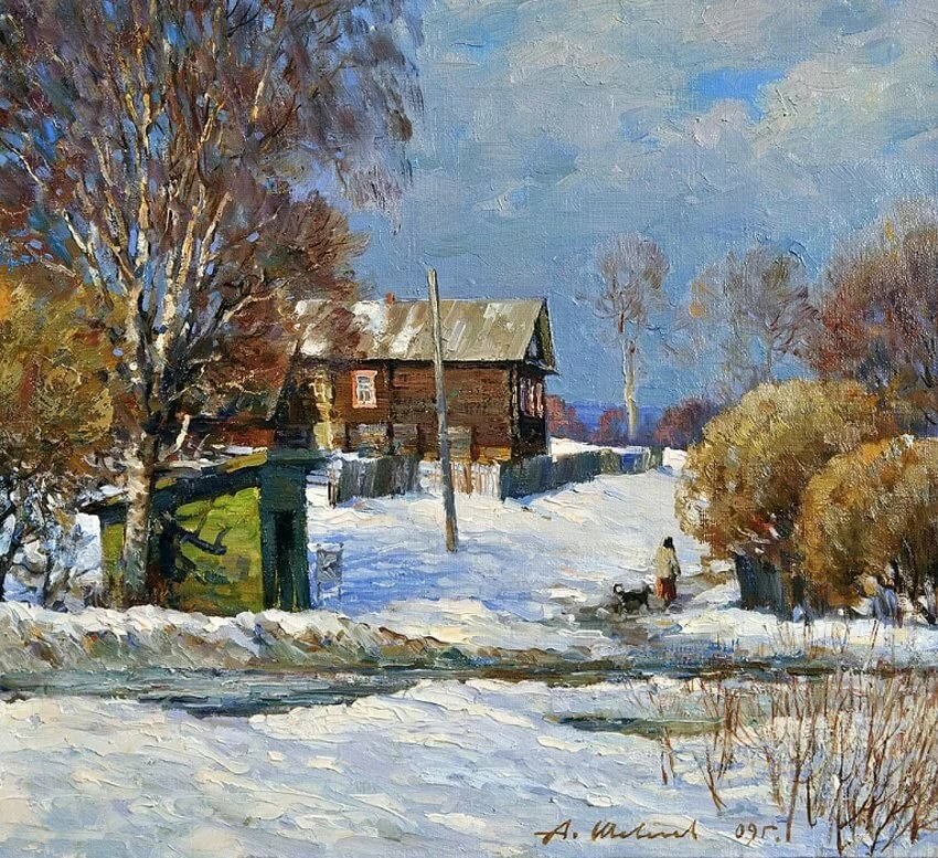 Современная российская живопись. Александр Викторович Шевелёв