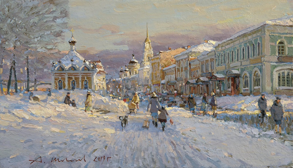Современная российская живопись. Александр Викторович Шевелёв