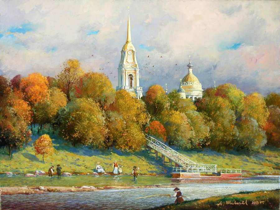 Современная российская живопись. Александр Викторович Шевелёв