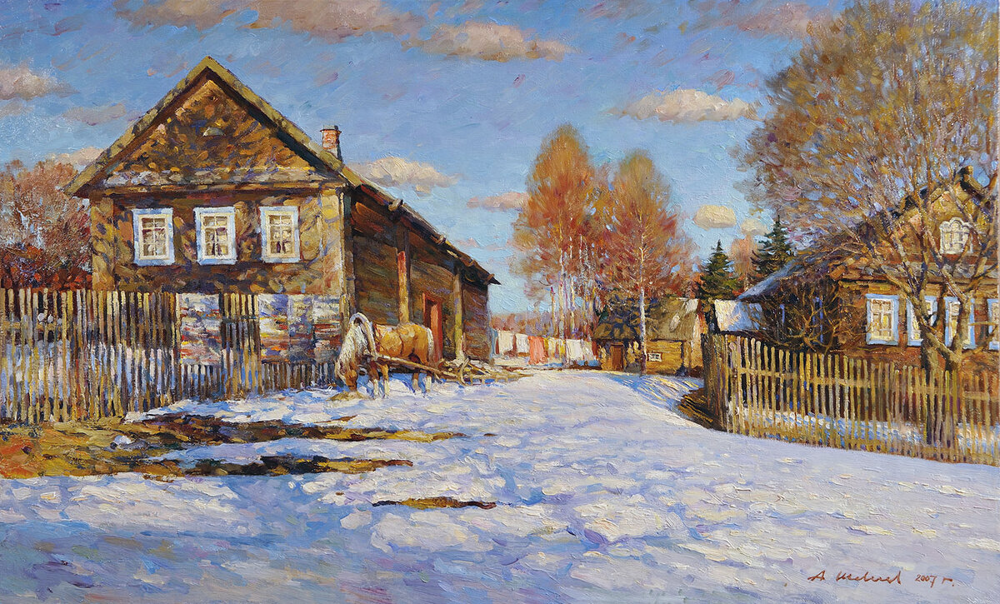 Современная российская живопись. Александр Викторович Шевелёв