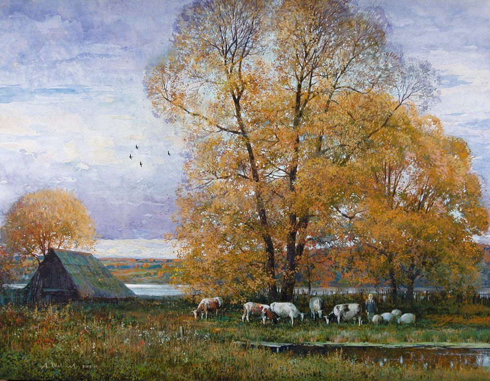 Современная российская живопись. Александр Викторович Шевелёв