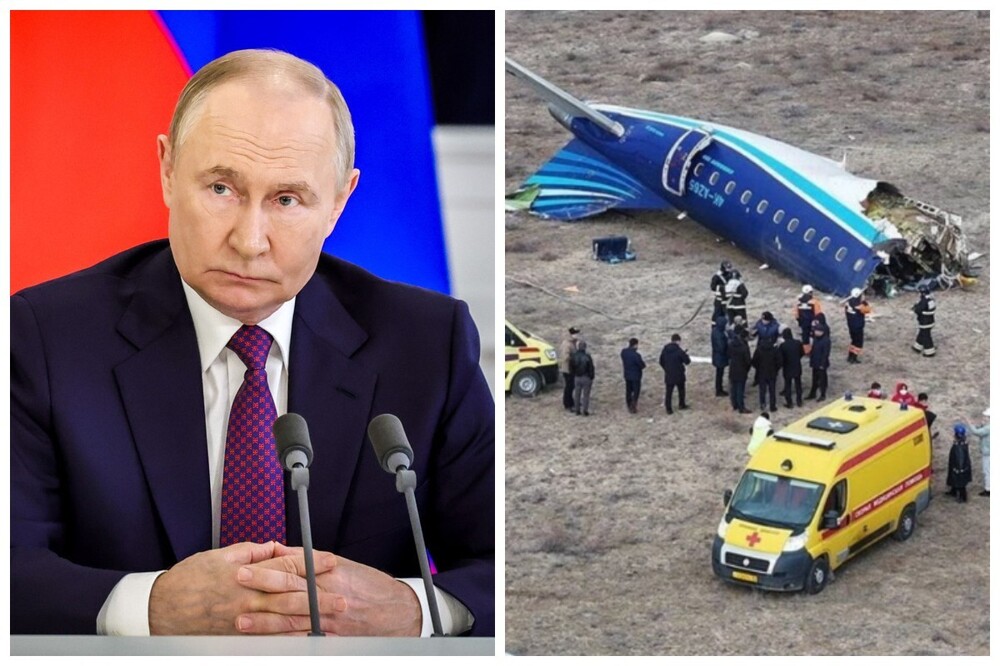 В.Путин пообещал выплатить компенсации пострадавшим за крушение самолета AZAL