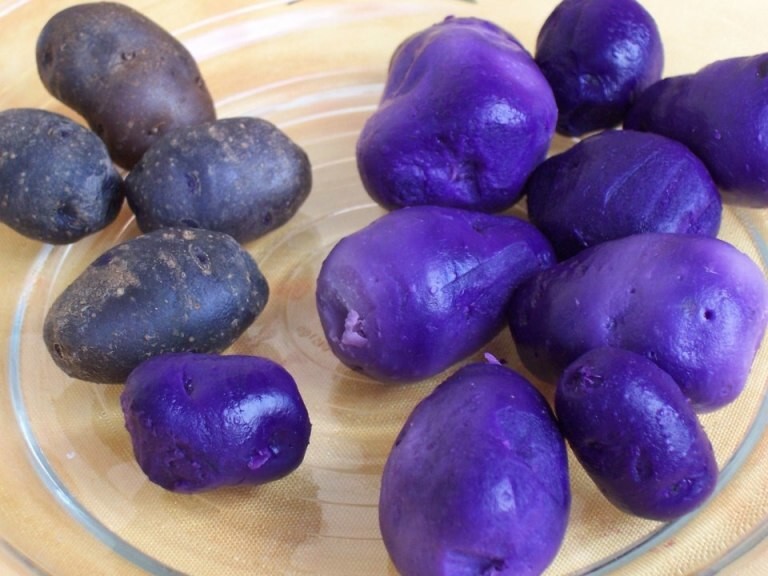 7. Перуанский фиолетовый картофель