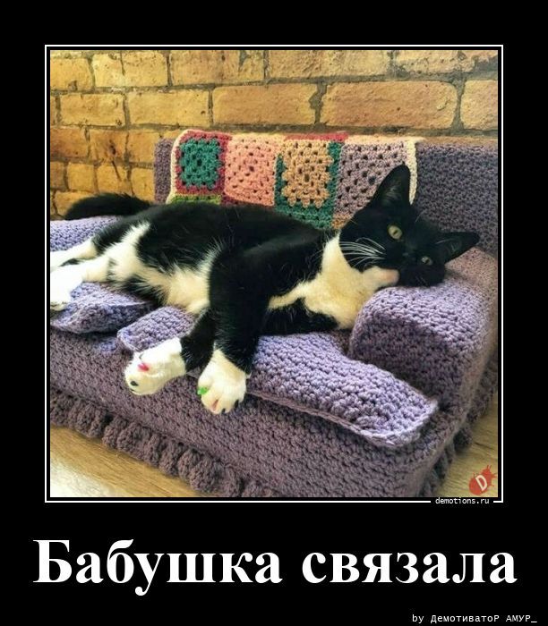 Бабушка связала