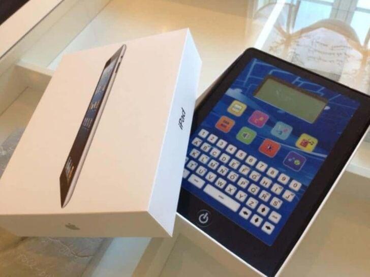 Друг заказал подозрительно дешёвый iPad