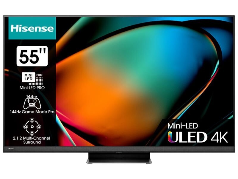 Hisense 55U8KQ — доступный Mini LED с характером