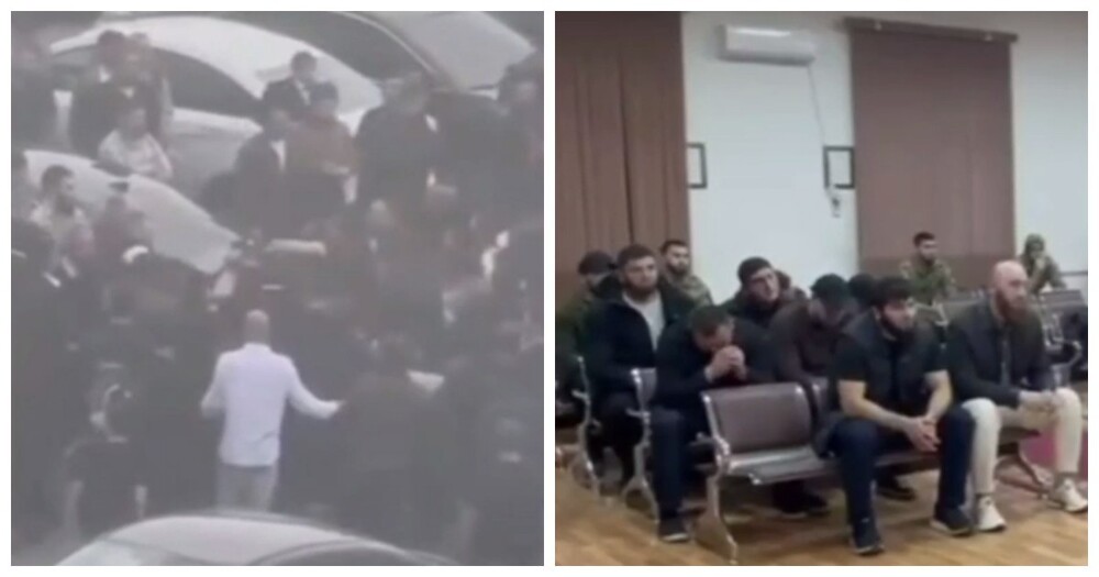"Произошло недопонимание": свадьба в Чечне закончилась массовой дракой, участников которой отчитали в МВД