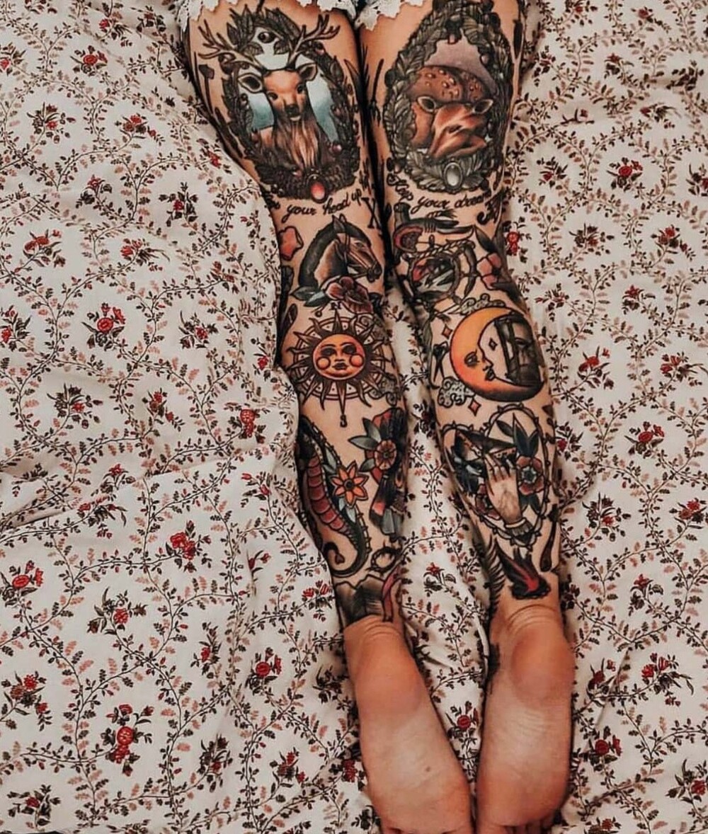 17+ примеров очень красивых и необычных, креативных татуировок со смыслом, которые набили на ноги 17+ примеров очень красивых и необычных, креативных татуировок со смыслом, которые набили на ноги