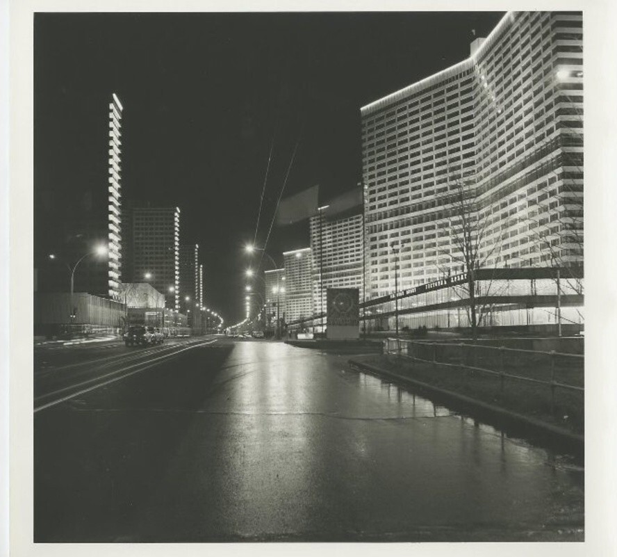 Проспект Калинина. 1960-е. Автор: Георгий Петрусов.