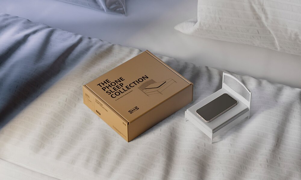 IKEA представила мини-кровати для смартфонов покупателей