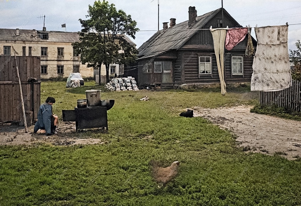 Подборка душевных и ярких фотографий деревенской жизни в СССР