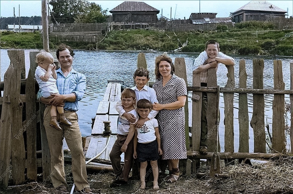 Подборка душевных и ярких фотографий деревенской жизни в СССР