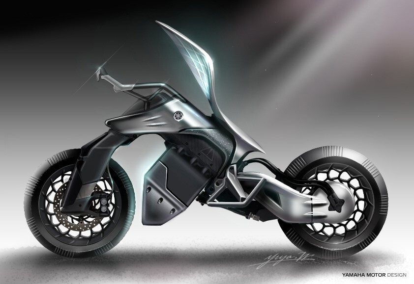 Yamaha показала, как будет выглядеть байк будущего