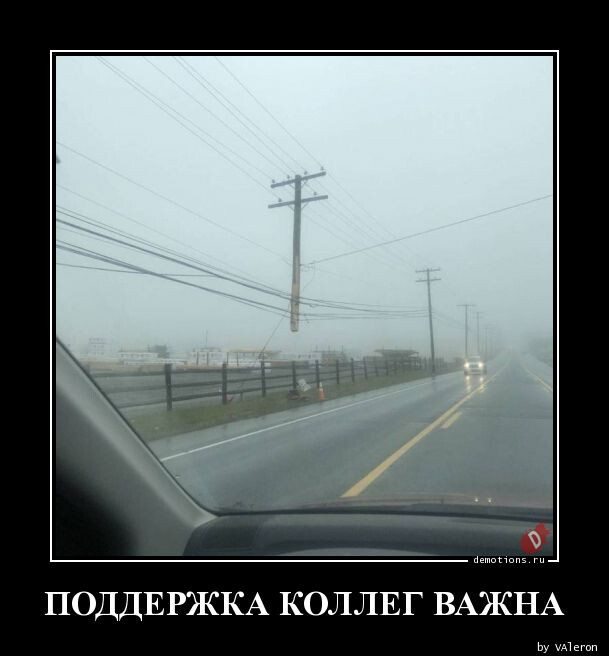 Поддержка коллег важна