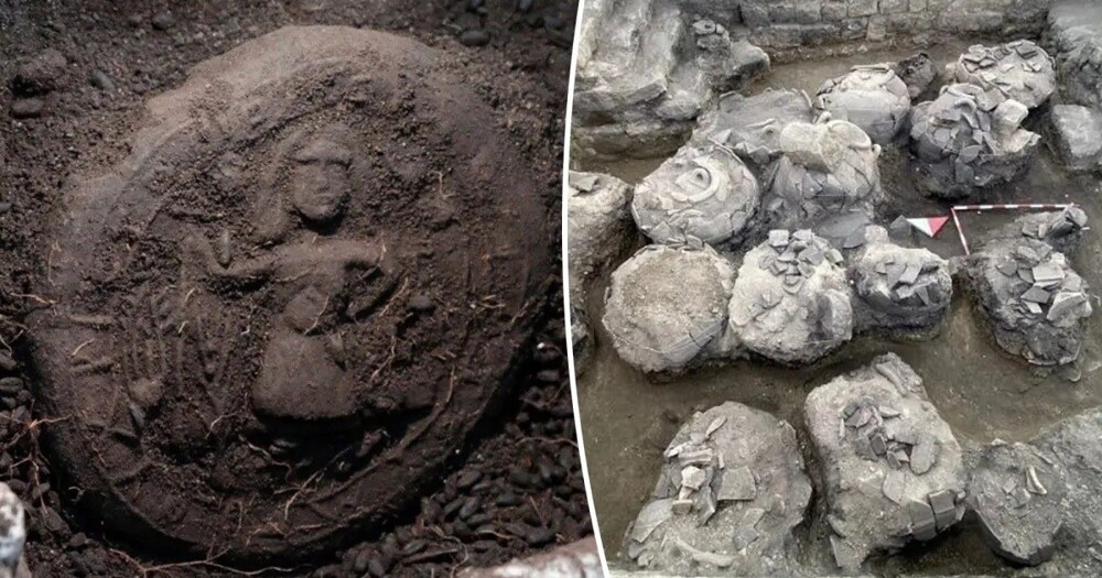 В Турции найден 1200-летний хлеб с изображением Христа