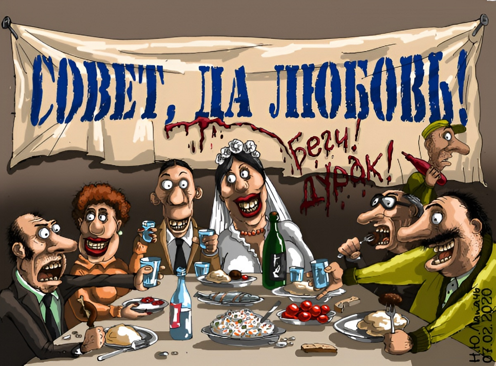Чёрный юмор и шаловливые сюжеты в карикатурах Тёплого Телогрея Чёрный юмор и шаловливые сюжеты в карикатурах Тёплого Телогрея