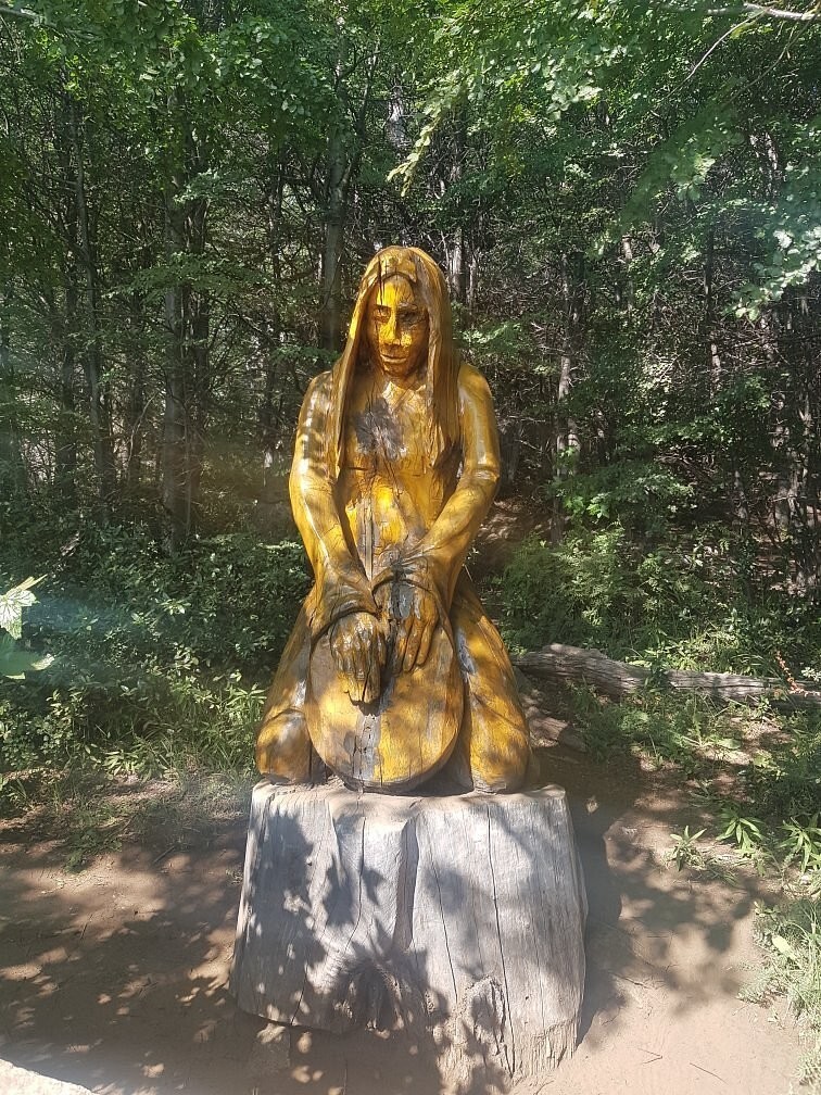 Лес скульптур, вдохнувших новую жизнь в мёртвые деревья Лес скульптур, вдохнувших новую жизнь в мёртвые деревья