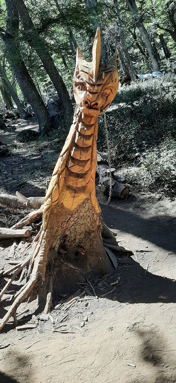 Лес скульптур, вдохнувших новую жизнь в мёртвые деревья Лес скульптур, вдохнувших новую жизнь в мёртвые деревья