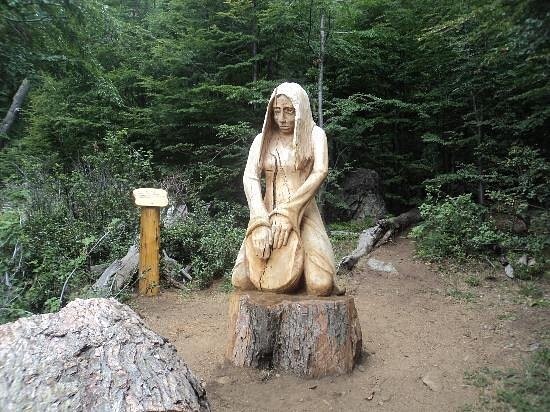 Лес скульптур, вдохнувших новую жизнь в мёртвые деревья Лес скульптур, вдохнувших новую жизнь в мёртвые деревья