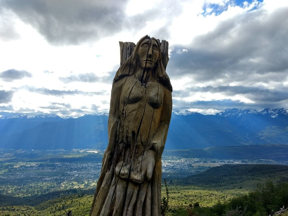 Лес скульптур, вдохнувших новую жизнь в мёртвые деревья Лес скульптур, вдохнувших новую жизнь в мёртвые деревья