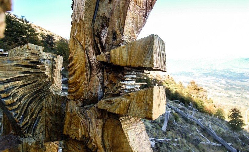 Лес скульптур, вдохнувших новую жизнь в мёртвые деревья Лес скульптур, вдохнувших новую жизнь в мёртвые деревья