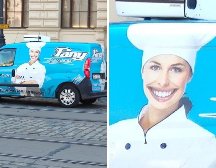 Клиент: «Сделай ей рот чуть побольше... Еще больше... Еще чуть-чуть... Ух ты, супер! Отправляй в печать!» Клиент: «Сделай ей рот чуть побольше... Еще больше... Еще чуть-чуть... Ух ты, супер! Отправляй в печать!»