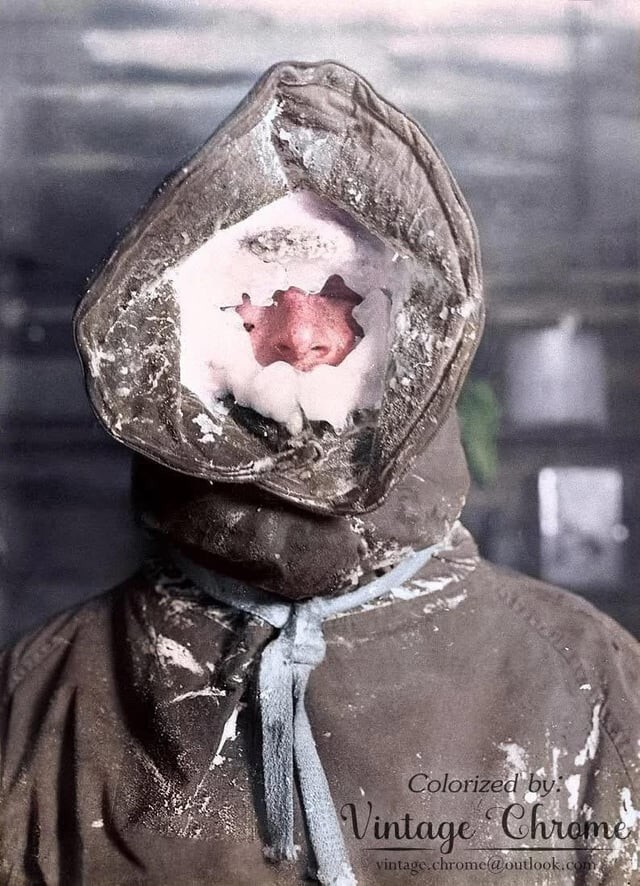 3. Австралийский исследователь и метеоролог Сесил Мадиган столкнулся с экстремальным холодом в Антарктиде во время Австралийской антарктической экспедиции 1911-1914 годов 3. Австралийский исследователь и метеоролог Сесил Мадиган столкнулся с экстремальным холодом в Антарктиде во время Австралийской антарктической экспедиции 1911-1914 годов