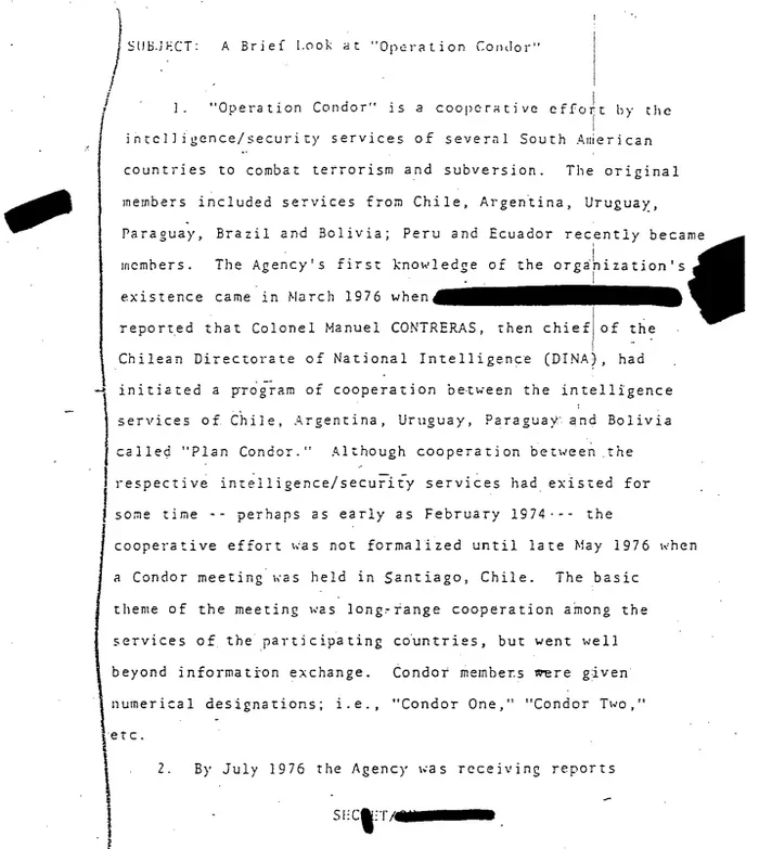 Конвейер смерти: как латиноамериканские диктаторы создали международную систему тотального контроля общества