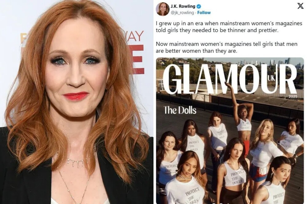 "Я выросла в другую эпоху": Джоан Роулинг раскритиковала журнал "Гламур", включивший трансгендеров* в список «Женщины года — 2025»