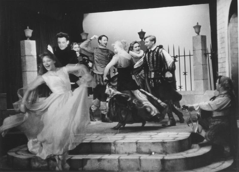 В студенческом театре. 1963 год. Автор: Всеволод Тарасевич.