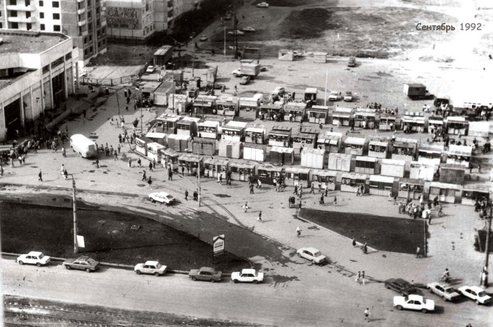 На месте будущего ТК "Норд" около станции метро "Проспект Просвещения"