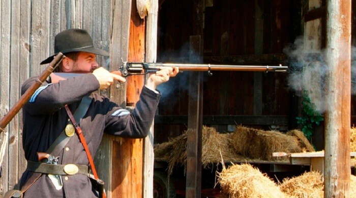 Colt 1855 Revolving Rifle
