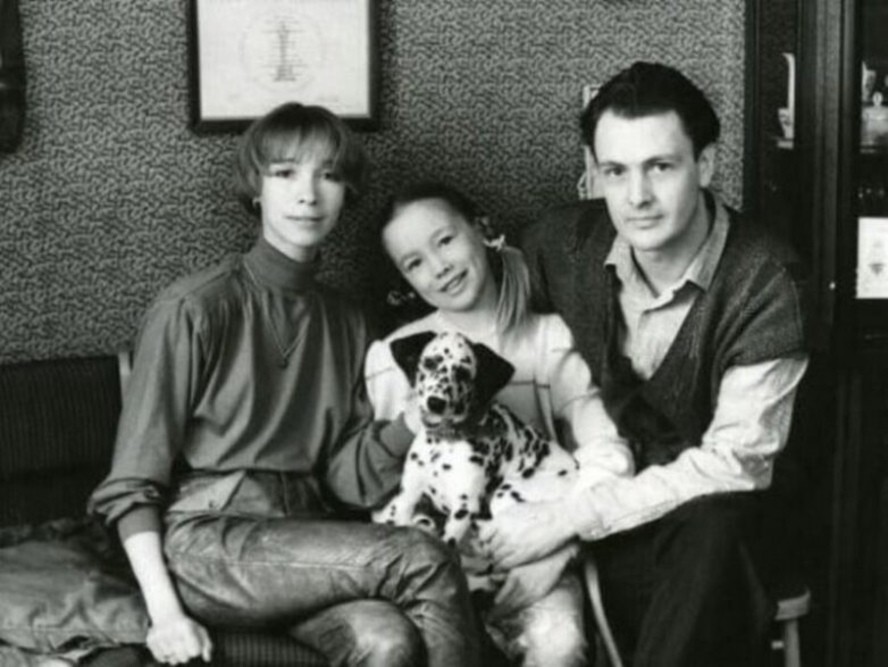 Марина Левтова, Юрий Мороз и их дочь Дарья