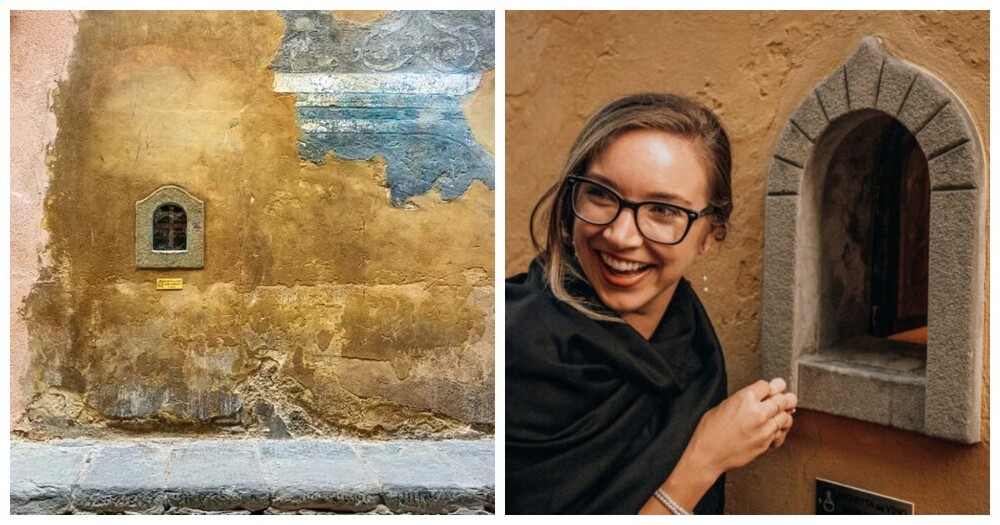 Как во Флоренции торговали вином сквозь стены