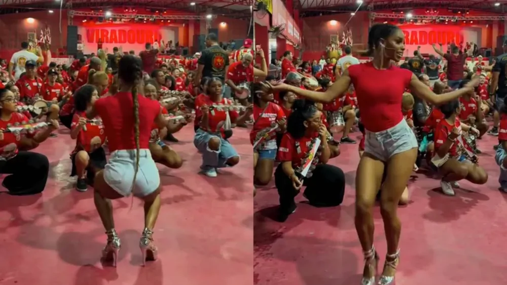 Королева самбы показала, как готовится к карнавалу в Бразилии