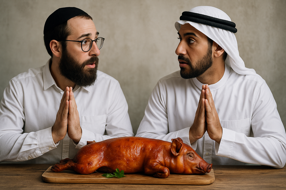 Почему на самом деле евреи и мусульмане не едят свинину?