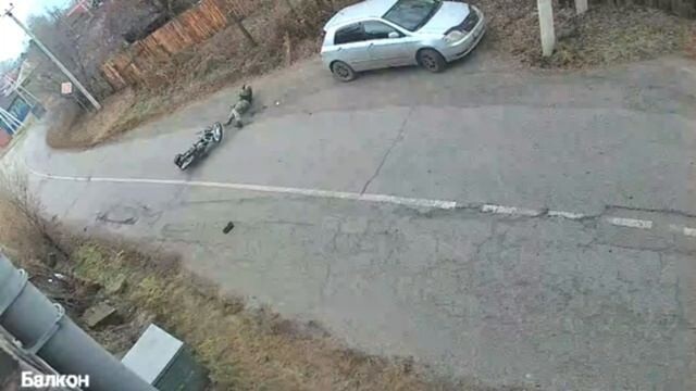 Мото ДТП в Абакане "Понаставили тут, не проедешь!"