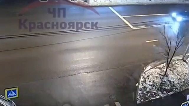 Лобовое ДТП в Красноярске